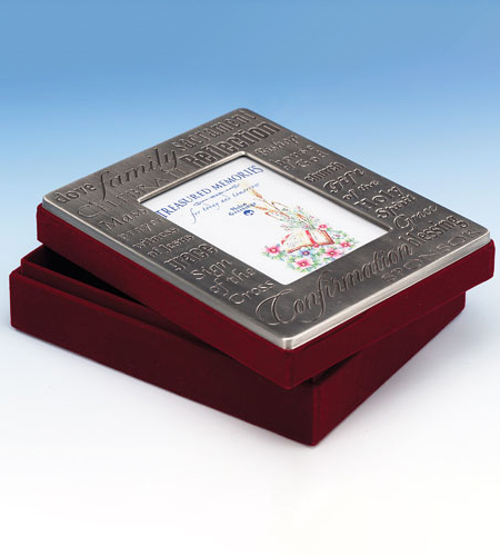 Pewter Confirmation Memory Box