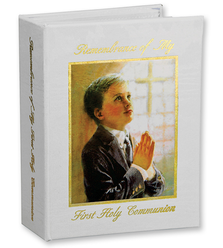 FIRST COMMUNION BOY PHOTO ALBUM- FINCHER