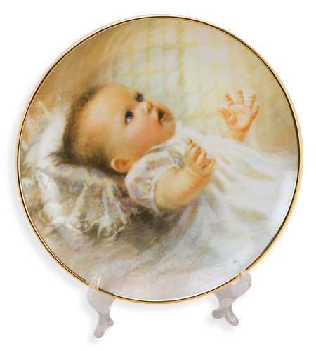 Kathryn Fincher Baptism Plate