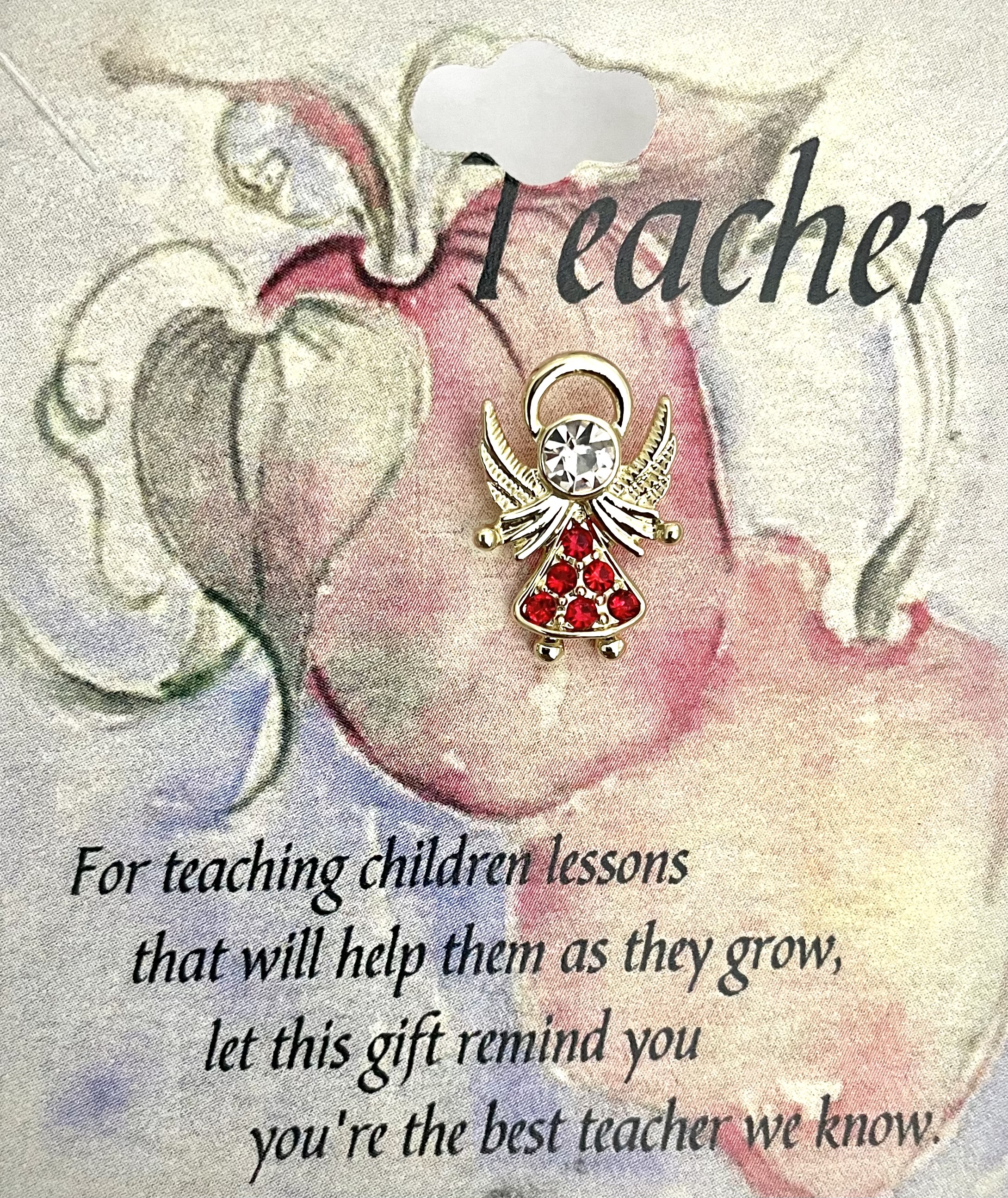 Teacher Angel Lapel Pin