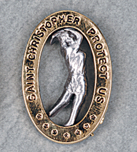 GIRL GOLF SPORTS PIN