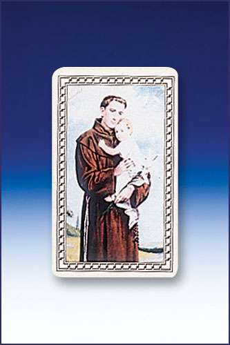 ST ANTHONY HOLY CARD