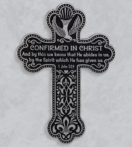 5.5in CONFIRMATION WALL CROSS GIFT BOXED