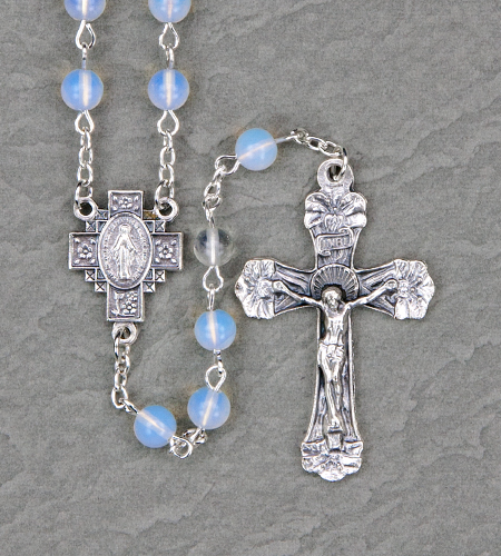 6 mm Opal Gemstone Rosary