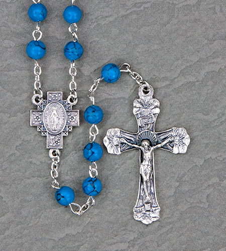 6 mm Turquoise Gemstone Rosary