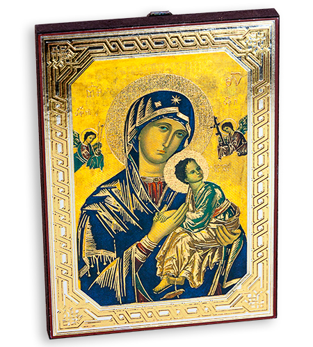 4inX 5.5in PERPETUAL HELP PLAQUE