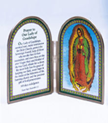 OUR LADY OF GUADALUPE ARCH STAINED GLASS