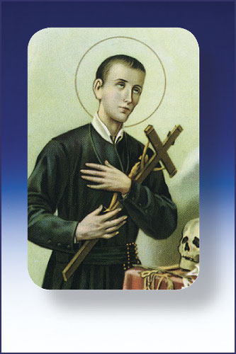 2x3 ST. GERARD PLASTIC HOLY CARD