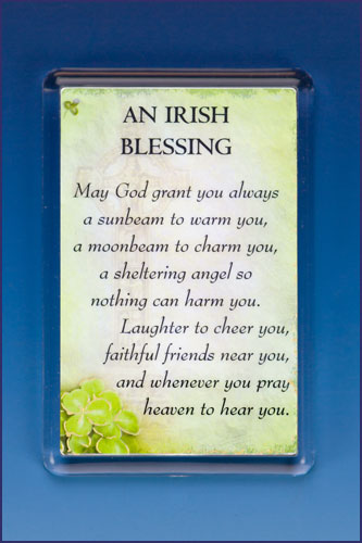 IRISH BLESSING PHOTO FRAME   MAGNET