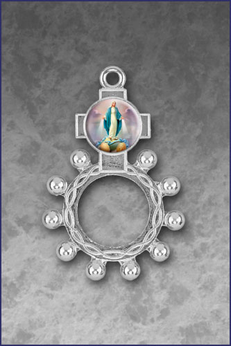 Our Lady of Grace Rosary Ring