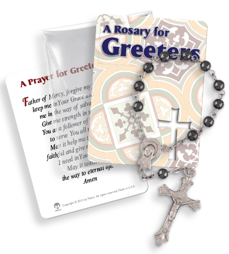 Greeters 1 Decade Rosary In Pvcpouch