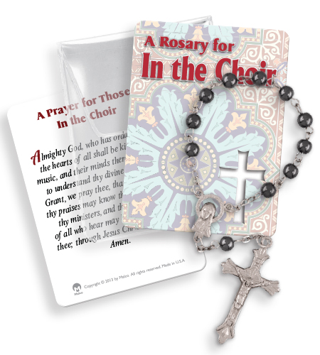 In The Choir One Decade Rosary In Pvc Pouch