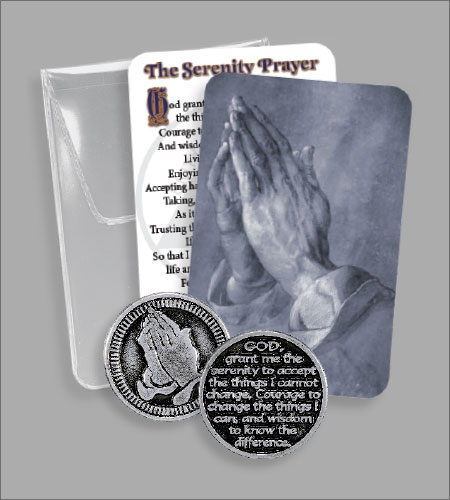 RECOVERY PVC POUCH WITH SERENITY TOKEN