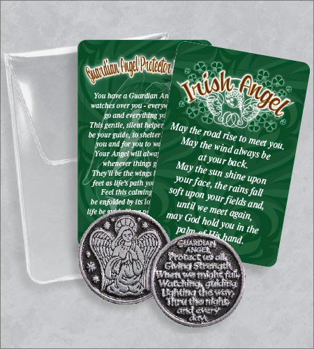 IRISH ANGEL PRAYER TOKEN PACKET