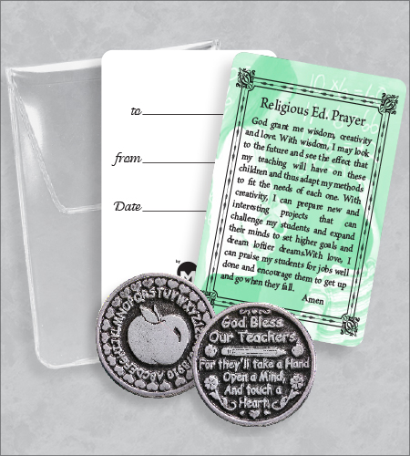 RELIGIOUS ED PRAYER TOKEN PACKET