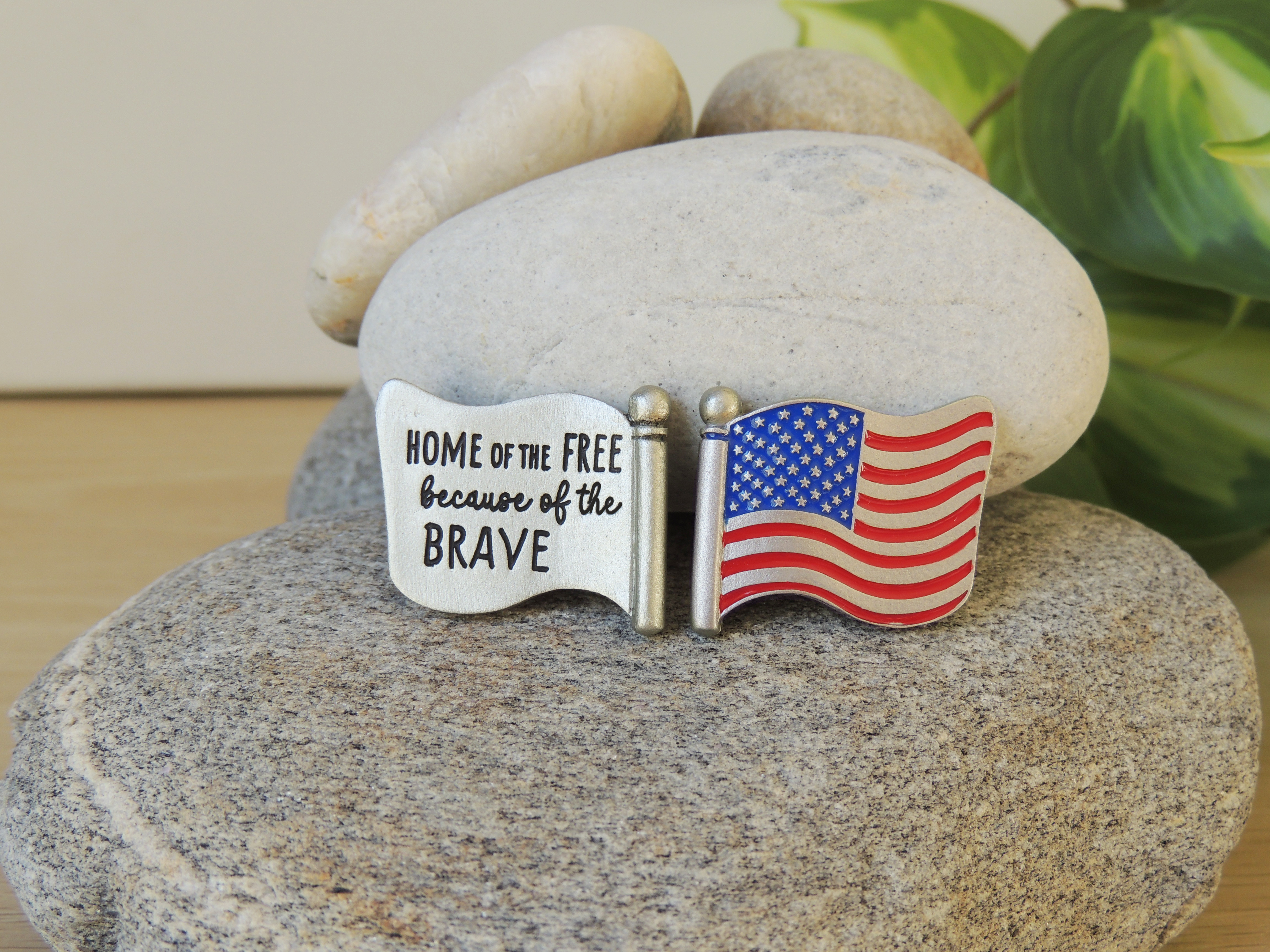 9/11 25th ANNIVERSARY FLAG POCKET TOKEN WITH MESSAGE ON THE BACK OF THE TOKEN PACKAGED WITH WITH PRAYER CARD IN A PVC POUCH