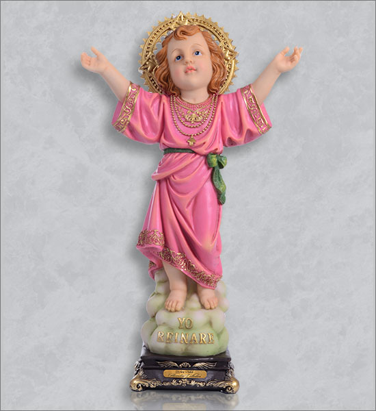 16in DIVINE CHILD FLORENTINE STATUE