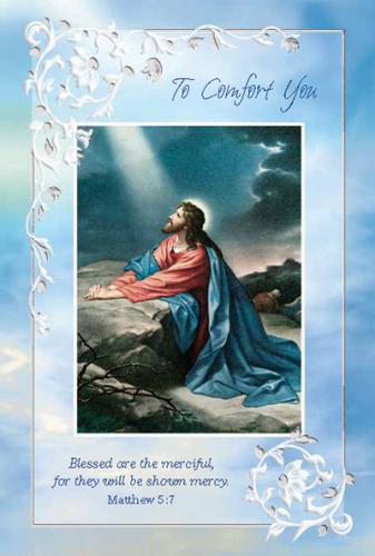 Sympathy Jesus Greeting Card