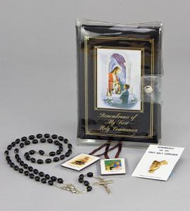 Marian Children's Mass Book Traditions First Communion Wallet Set Boy