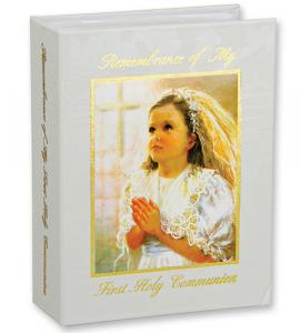 FIRST COMMUNION REMEMBRANCE PHOTO ALBUM GIRL-FINCHER