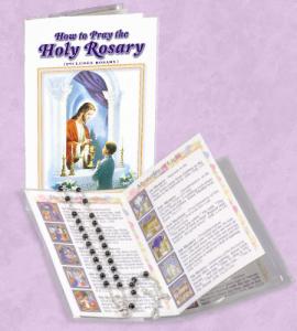 BOY FIRST COMMUNION PRAY THE ROSARY BOOK