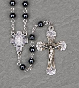 6 mm Hematite Gemstone Rosary