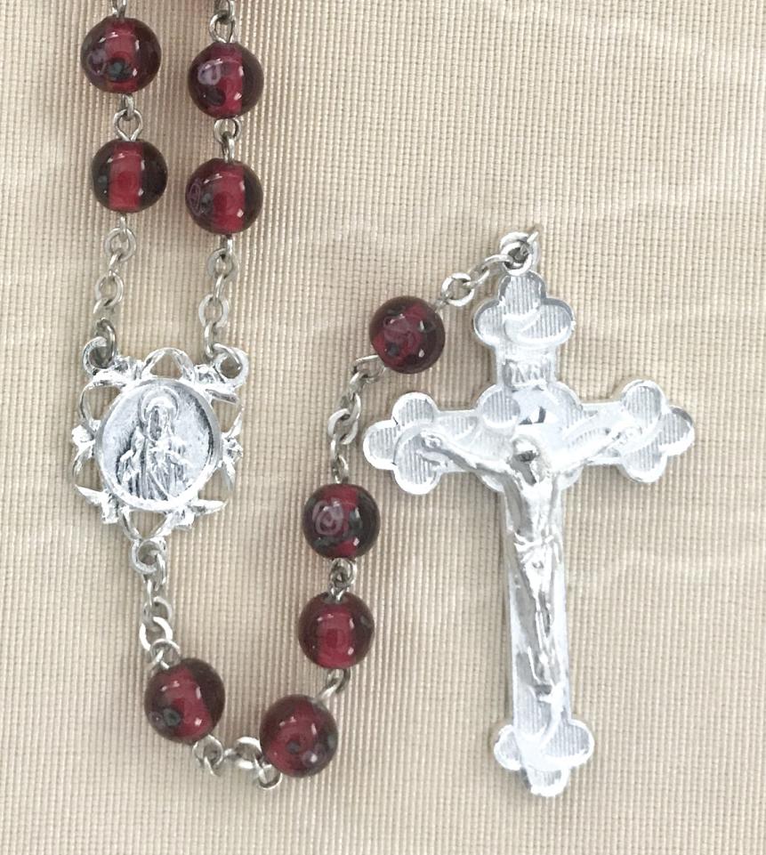 Sterling Silver Plated Rosaries