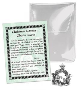 Oxidized Holy Family Packet - Christmas Novena