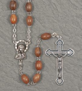 9x7mm OLIVEWOOD ROSARY