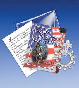 Saint Michael Serving Our Country Rosary Ring Packet