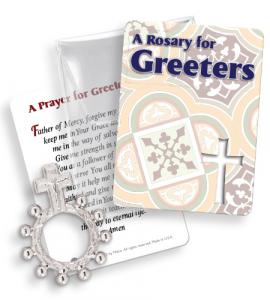 Greeters Finger Rosary Ring Packet