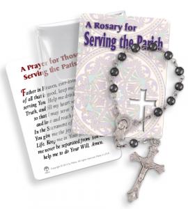 Serving Parish 1 Decade Rosary In Pvc Pouch