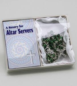 Altar Servers Rosary In Blue Box
