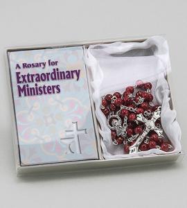 Extraordinary Ministers Rosary In Blue Box