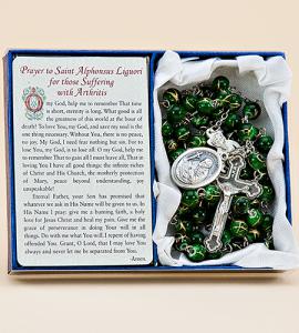 Saint Alphonsus Liguoir/Arthritis Healing Rosary Boxed