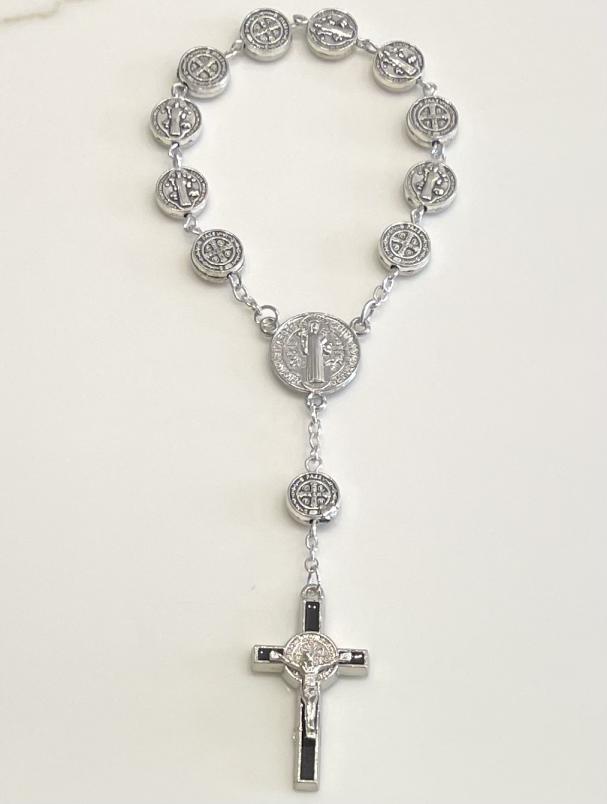 Saint Benedict Medal Rosary 1 Decade Rosary