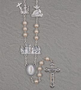 PEARL STATIONS OF CROSS ROSARY