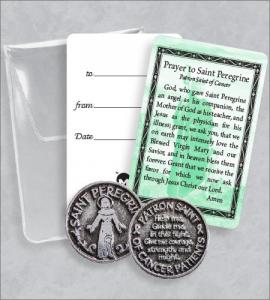 ST PEREGRINE PRAYER TOKEN PACKET