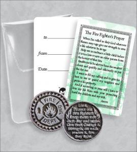 FIREFIGHTER'S PRAYER TOKEN PACKET