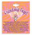 Friendship Angel Crystal Lapel Pin