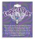 Angel of Hope Crystal Lapel Pin